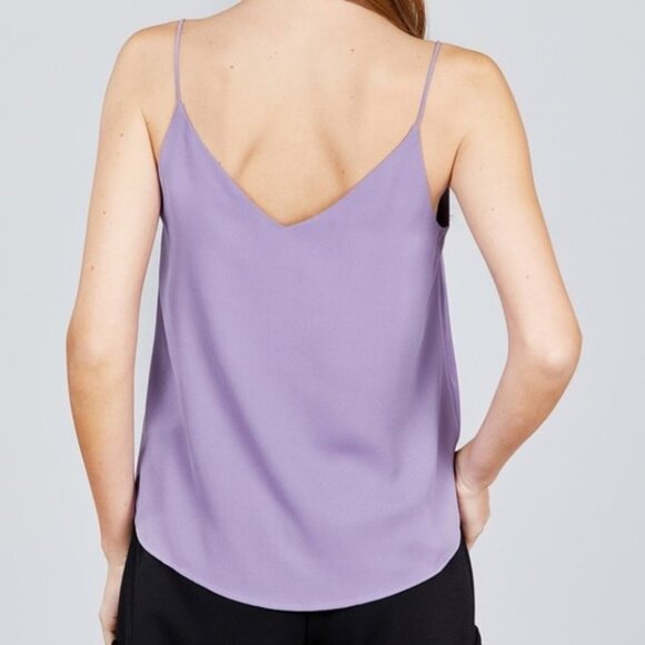 ZOEY Lavendar Camisole - Cami - Picture 2 of 3